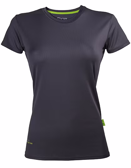 CONA SPORTS Evolution Tech T-Shirt Fonctionnel pour Femme, Anthracite XS, CN170