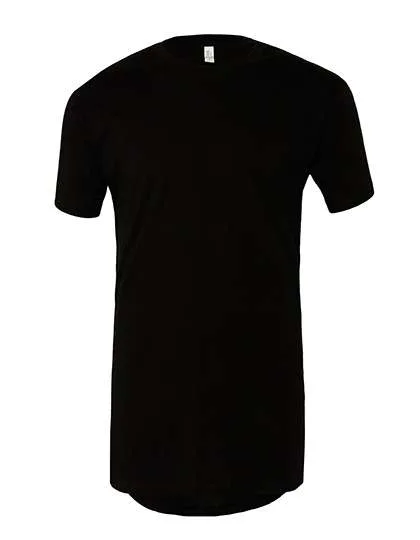 Canvas T-Shirt Manches Longues en Coton Peigné, Black S, CV3006
