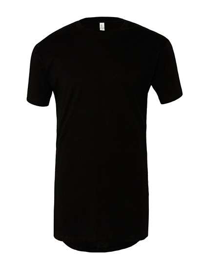 Canvas Langarm T-Shirt aus gekämmter Baumwolle, Black S, CV3006