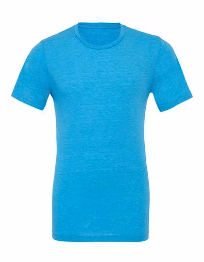 Canvas Unisex Triblend Crew Neck T-Shirt Aqua Triblend (Heather) M (CV3413), CV3413