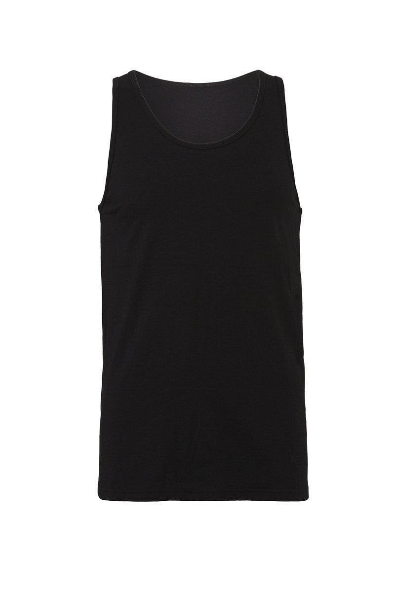 Canvas Jersey Tank Top aus Airlume-Baumwolle, Black XS, CV3480