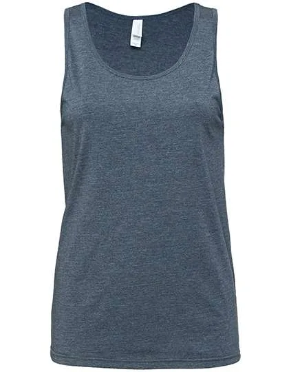 Canvas Canotta in jersey di Cotone Airlume, Heather Navy XS, CV3480