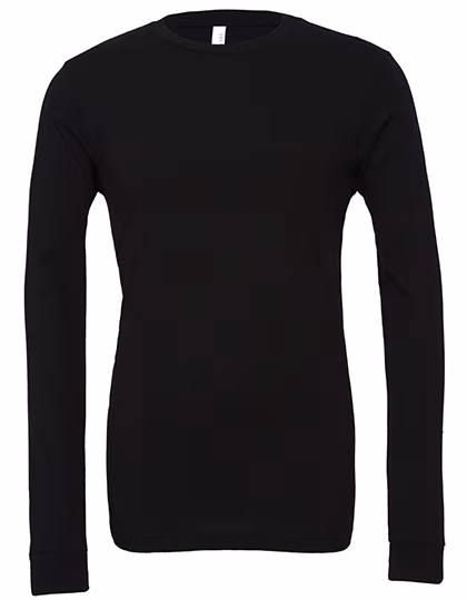 Canvas Long Sleeve T-Shirt made of Airlume Cotton, Black M, CV3501