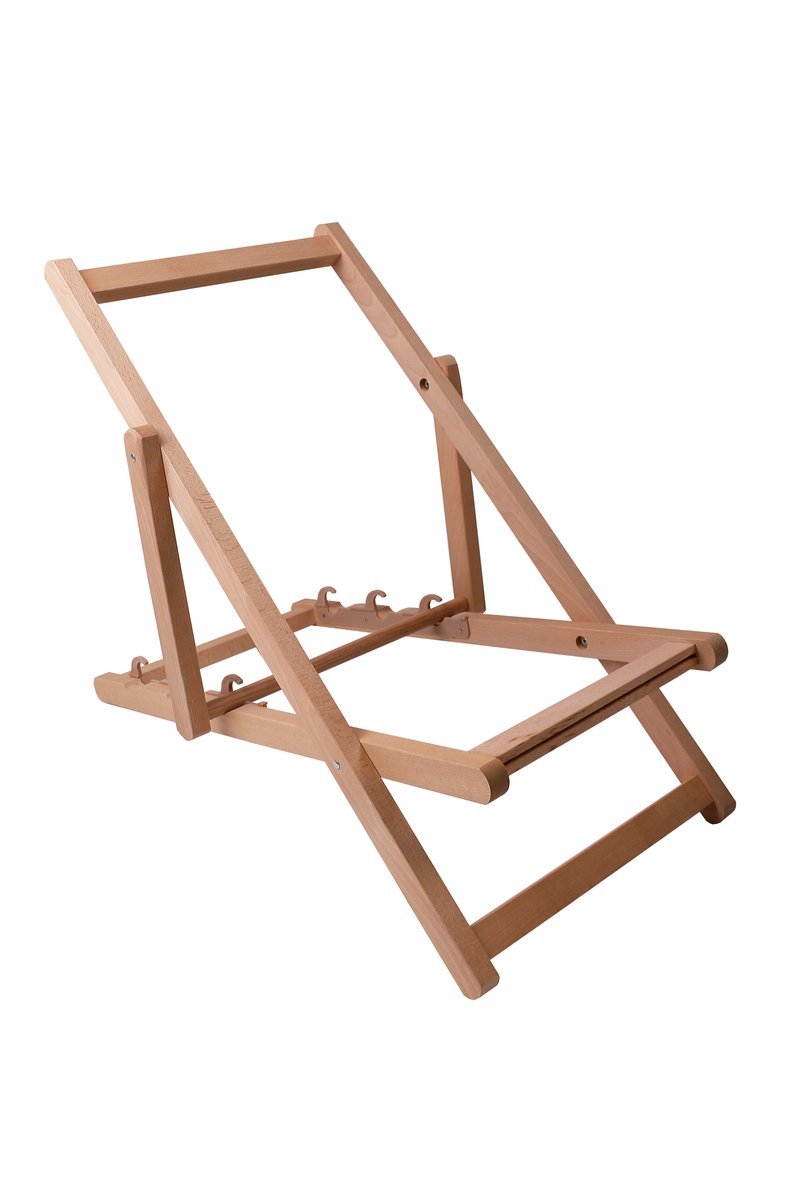 DreamRoots Kinder-Deckchair mit Buchenrahmen, Standard 95 x 46,5 cm, DRL01KIDS