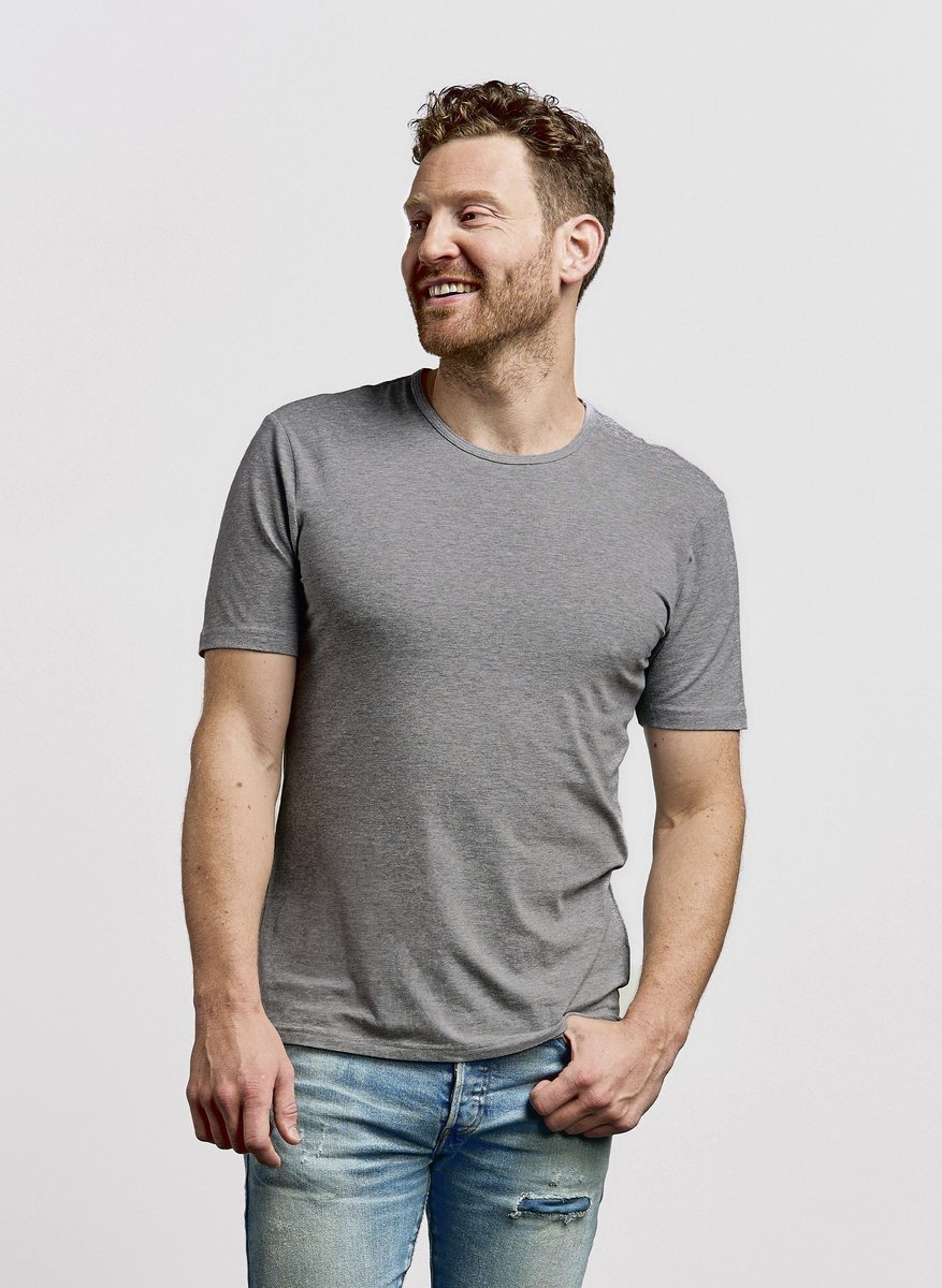Promodoro Slim Fit T-Shirt aus Baumwolle für Herren, White S, E3081