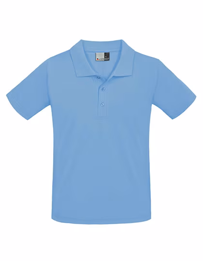 Promodoro Superior Polo with Button Placket for Men, Alaskan Blue 5XL, E4001