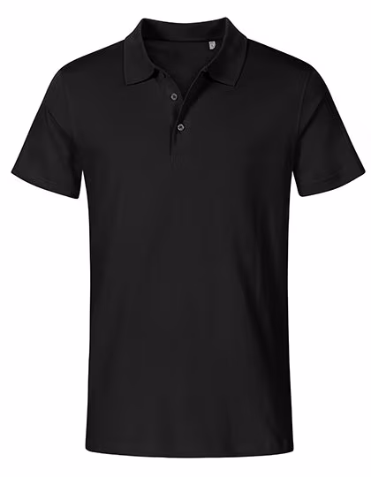 Promodoro Cotton Polo with Button Placket, 180 g/m², Black S, E4020