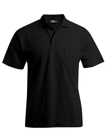 Promodoro Polo Pocket Shirt with Chest Pocket for Men, Black XS, E4100
