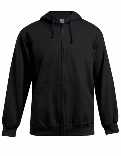Promodoro Giacca con cappuccio 80/20 Molton da Uomo, Black S, E5182