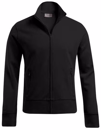 Promodoro Herrenjacke mit Stehkragen und Reißverschluss, Black S, E5290