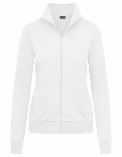 Promodoro Jacket mit Stehkragen, Slim-Cut für Damen, White XS, E5295