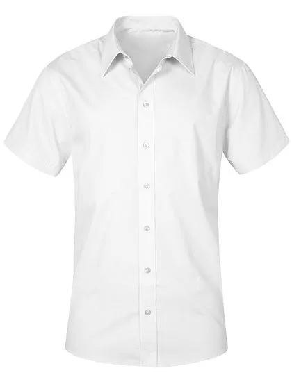 Promodoro Short Sleeve Shirt made of Poplin for Men, White M, E6300