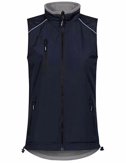 Promodoro Women´s Reversible Vest C(TM) Navy/New Light Grey (Solid) M (E7205), E7205