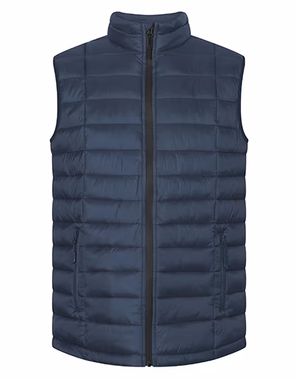 Promodoro Wattierte Herrenweste mit Stehkragen, Navy 3XL, E7634