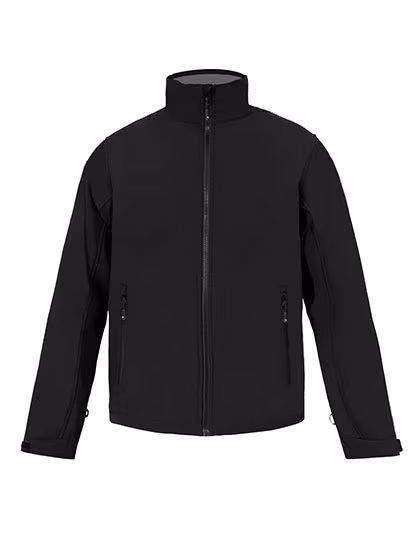 Promodoro 6-in-1 Herren Softshell-Jacke mit Fleece, Black M, E7820