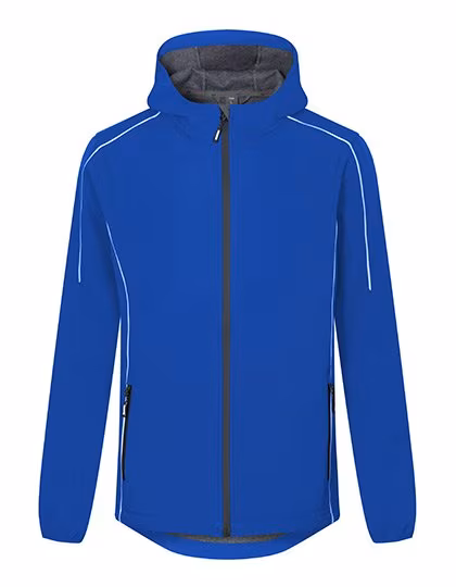 Promodoro Leichte Herren Softshell-Jacke mit Kapuze, Royal 3XL, E7830