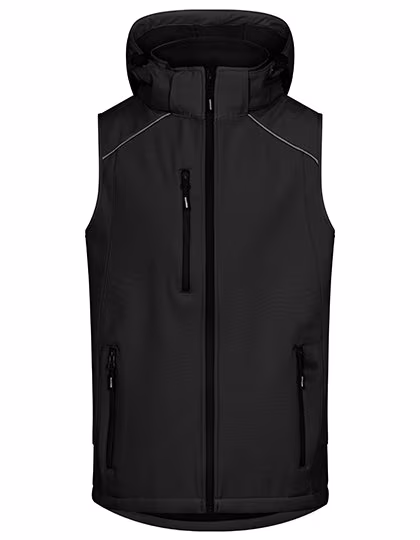 Promodoro Gilet Softshell con Cappuccio da Uomo, Navy XL, E7840