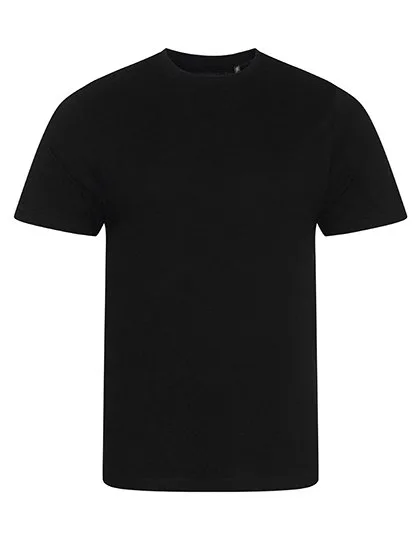Ecologie Cascades Organic T-Shirt aus Bio-Baumwolle, Jet Black L, EA001