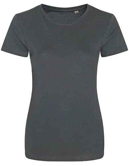 Ecologie Cascades Organic T-Shirt aus Bio-Baumwolle, Charcoal L, EA001F