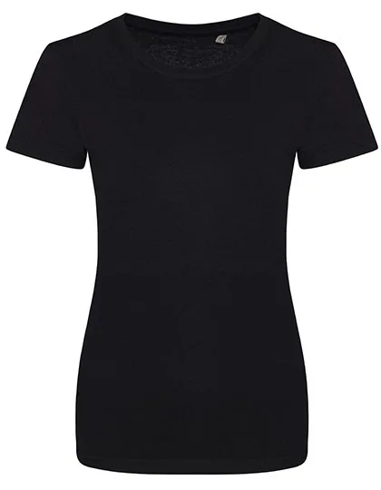 Ecologie Cascades Organic T-Shirt aus Bio-Baumwolle, Jet Black L, EA001F