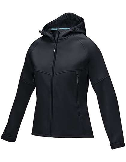 Elevate NXT Softshelljacke Coltan mit Reißverschlüssen für Damen, Black XS, EL37505