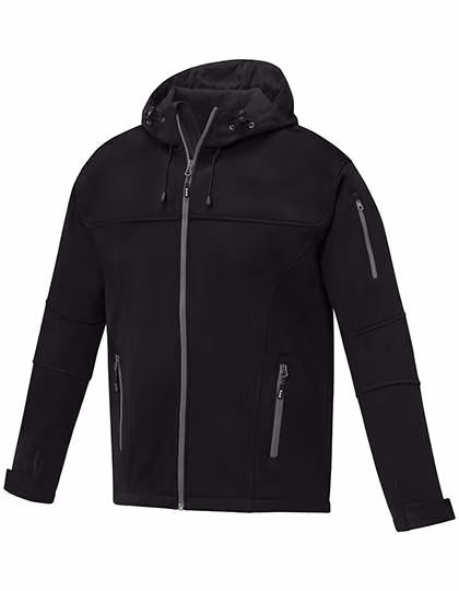 Elevate Life Softshell Jacket "Men's Match" Breathable for Men, Red S, EL38327