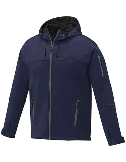 Elevate Life Softshelljacke "Men's Match" atmungsaktiv für Herren, Navy S, EL38327