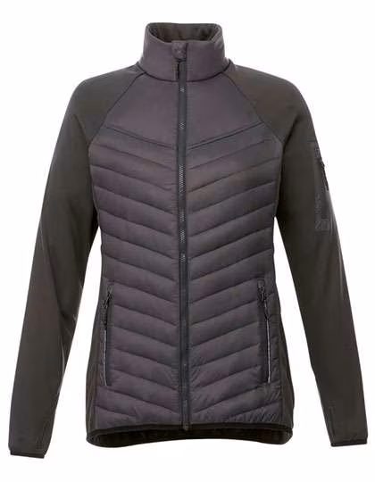 Elevate Life Banff Hybrid Jacke mit Daunenschutz, Storm Grey L, EL39332
