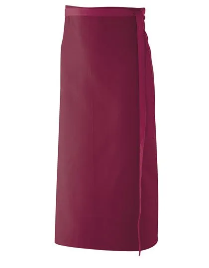 Exner Apron 100x80 cm with Fabric Tie, Bordeaux 100 x 80 cm, EX102