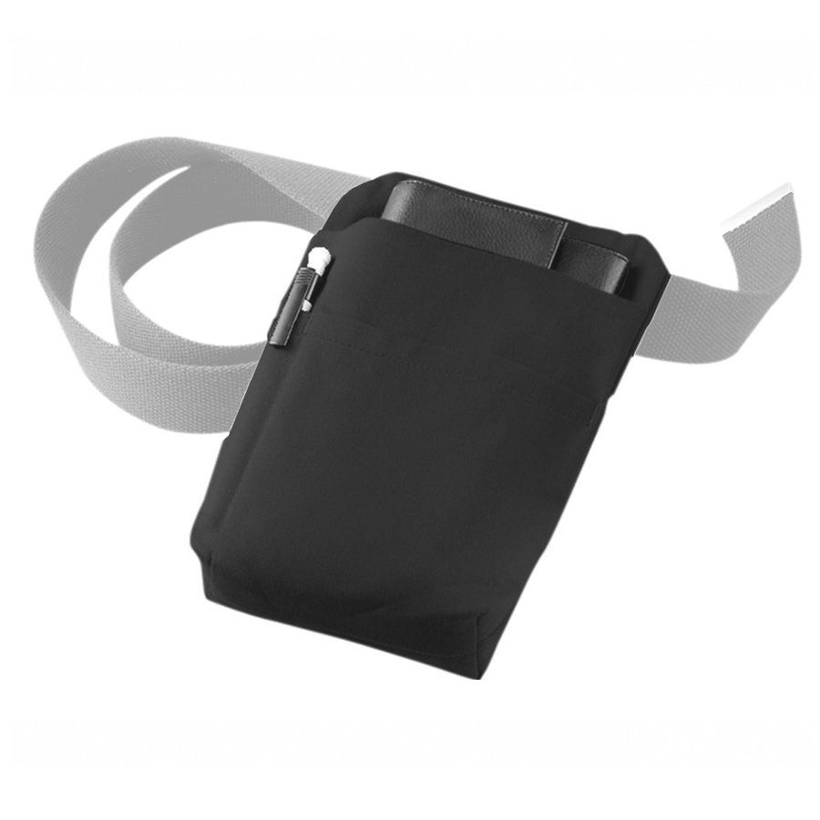 Exner Gürteltasche mit Kugelschreiberhalter, Gastronomie-Kollektion, Black 15.5 x 24 cm, EX118