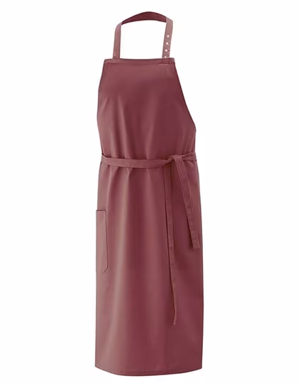 Exner Bib Apron XXL with Adjustable Neck Strap, Bordeaux 100 x 100 cm, EX141