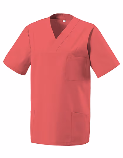 Exner Tunique Enfilable avec Col V, Coral L, EX273