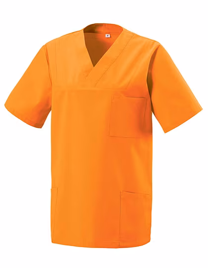 Exner Casacca Slip-On con Scollo a V, Orange 3XL, EX273