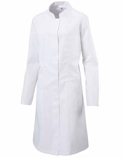 Exner Cappotto da Donna con Colletto Alto e Taschino, White 3XL, EX290