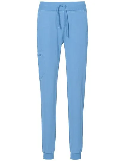 Exner Bequeme Schlupfhose mit Taschen und Gummibund, Light Blue 3XL, EX332