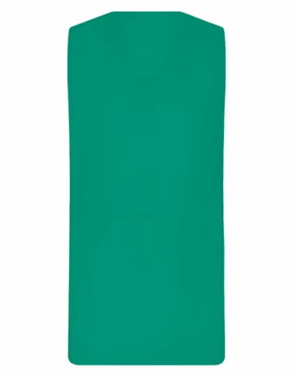 Exner Tablier à Enfiler Soft-Touch Col V, Light Green II (44-52), EX347