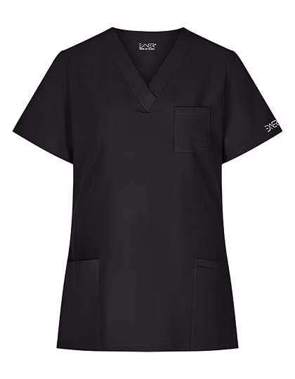 Exner Sportsline Damen-Kasack. Regular Fit Graphite XS (EX704), EX704