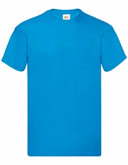 Fruit of the Loom T-Shirt Original avec Col Rond, Black XXL, F110