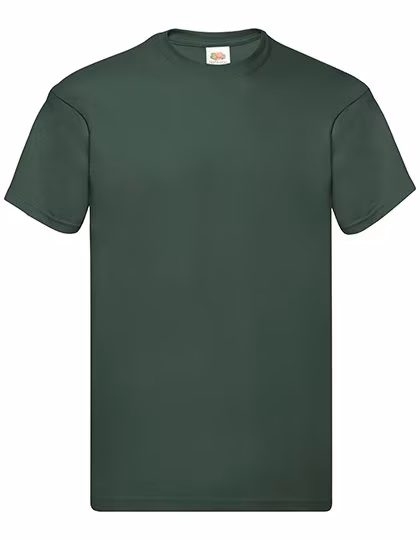 Fruit of the Loom Original T-Shirt mit Rundhalsausschnitt, Bottle Green XL, F110