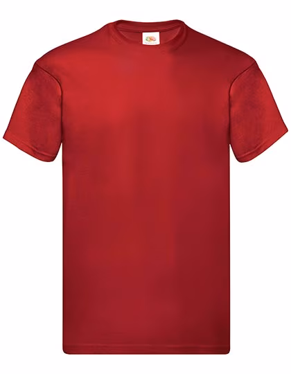 Fruit of the Loom T-Shirt Original avec Col Rond, Brick Red XL, F110