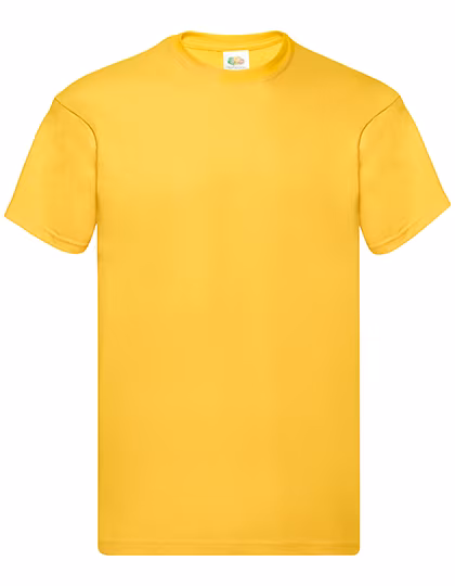 Fruit of the Loom Original T-Shirt mit Rundhalsausschnitt, Sunflower S, F110