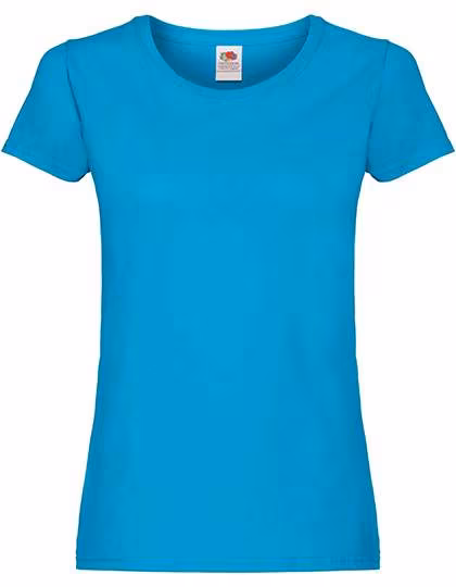 Fruit of the Loom T-Shirt Coupe Slim pour Femme, White XS, F111