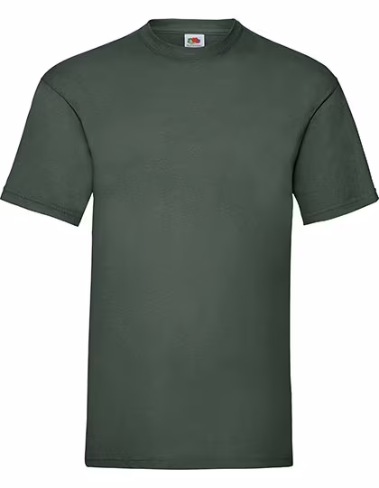 Fruit of the Loom Valueweight T-Shirt with Crew Neck, Bottle Green XXL, F140