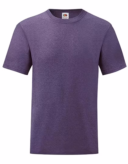 Fruit of the Loom Valueweight T-Shirt mit Rundhalsausschnitt, Heather Purple XXL, F140