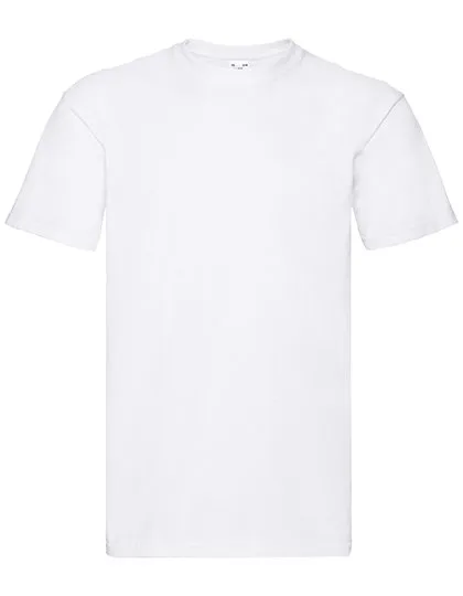 Fruit of the Loom Super Premium T-Shirt in Cotone, White S, F181
