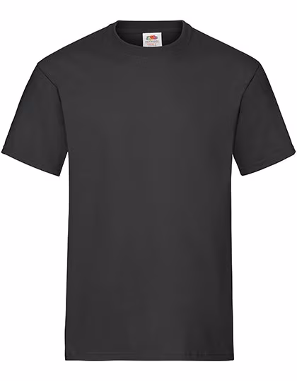 Fruit of the Loom T-Shirt Heavy Cotton avec Col Rond, White S, F182