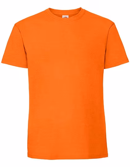 Fruit of the Loom Ikonisches Rundhals-T-Shirt aus Baumwolle, Orange M, F185