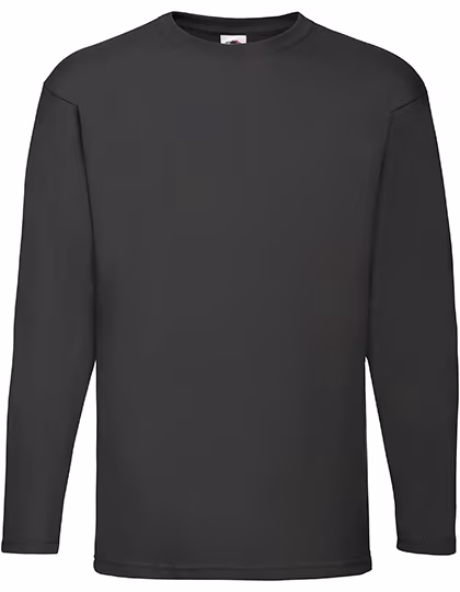 Fruit of the Loom Long-Sleeve T-Shirt made of 100% Cotton, White M, F240