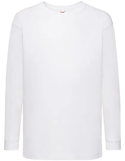 Fruit of the Loom Langarm T-Shirt 100% Baumwolle für Kinder in, 104 (F240K, F240K