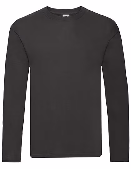 Fruit of the Loom Long-Sleeve T-Shirt made of 100% Cotton, White XL, F243